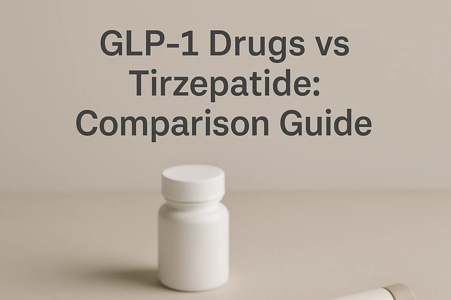 GLP-1 Drugs vs Tirzepatide: Comparison Guide — Drug Comparison