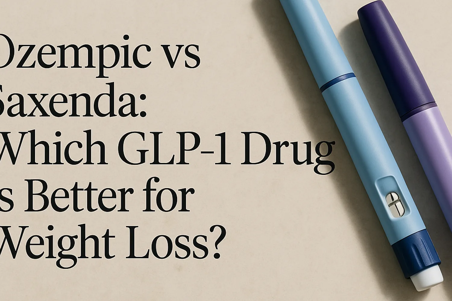 Ozempic vs Saxenda: Which GLP-1 Drug Is Better for Weight Loss? — Drug Comparison