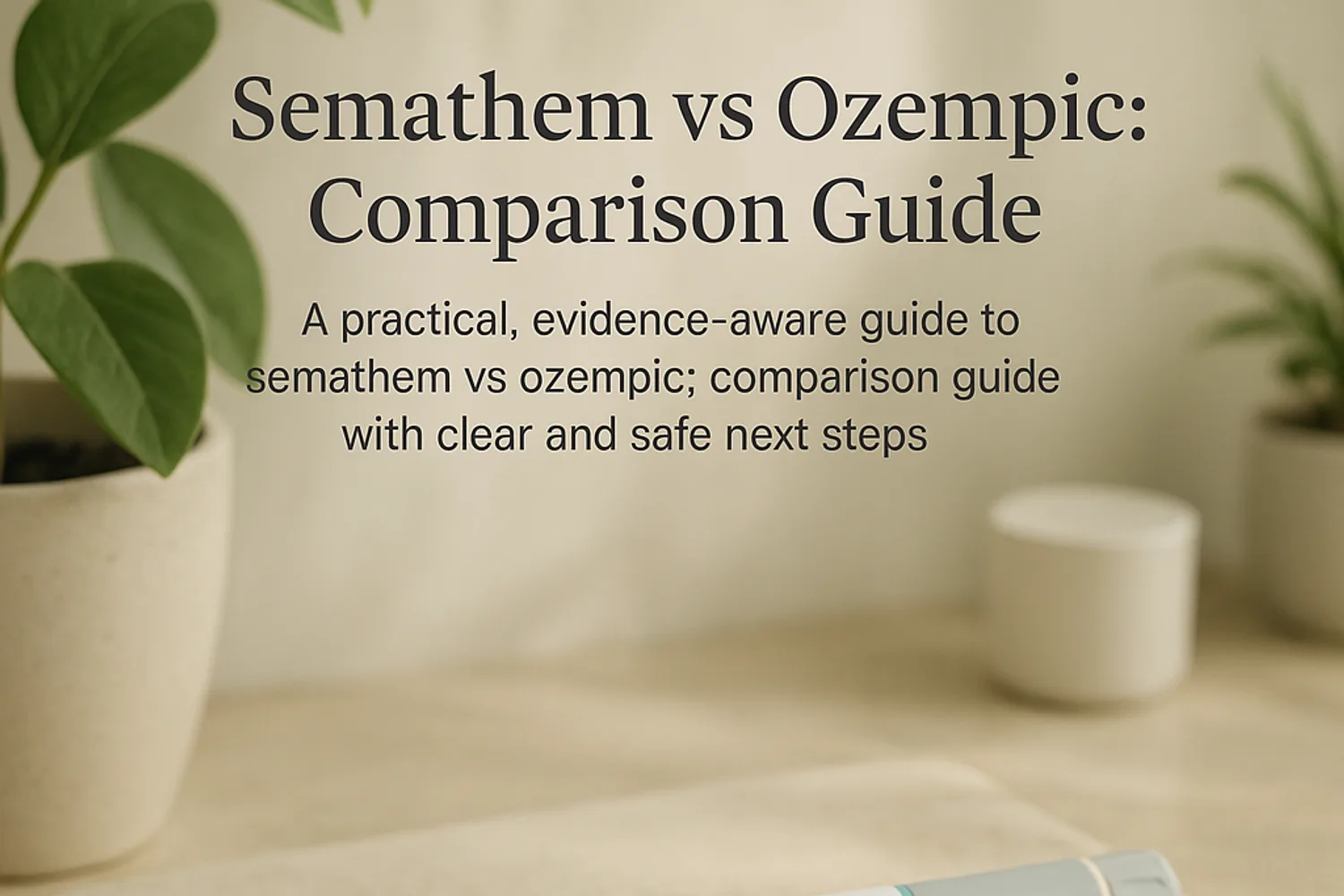 Semathem vs Ozempic: Comparison Guide — Drug Comparison