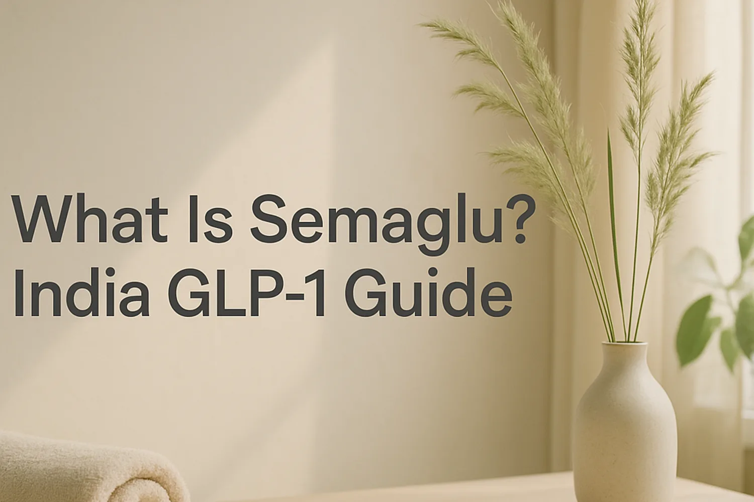 What Is Semaglu? India GLP-1 Guide — GLP-1 Basics