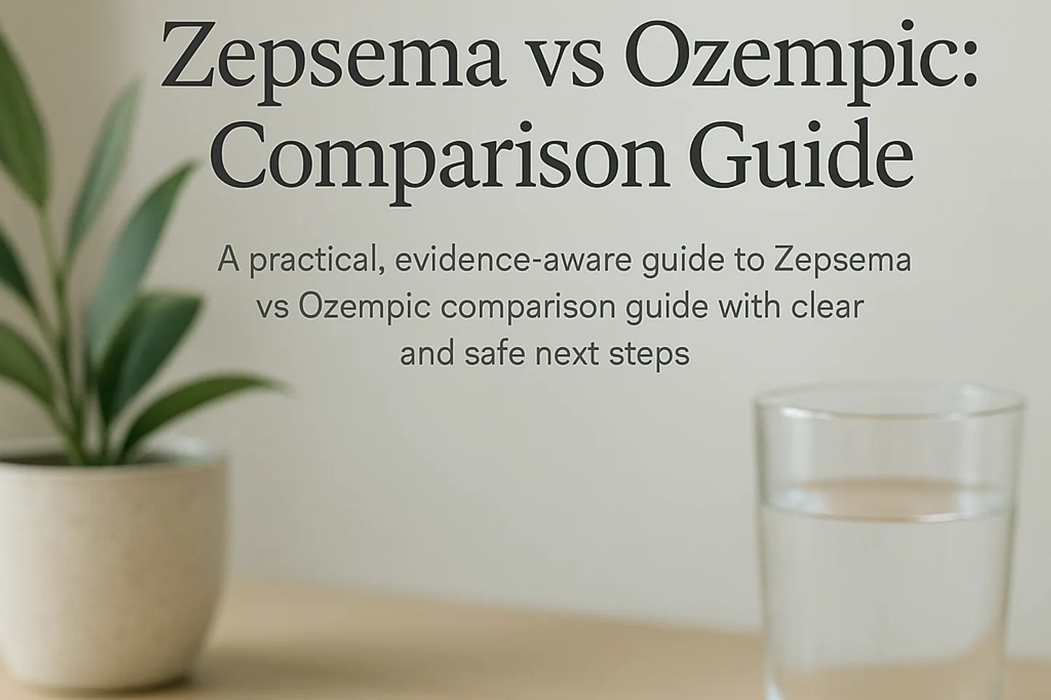 Zepsema vs Ozempic: Comparison Guide — Drug Comparison